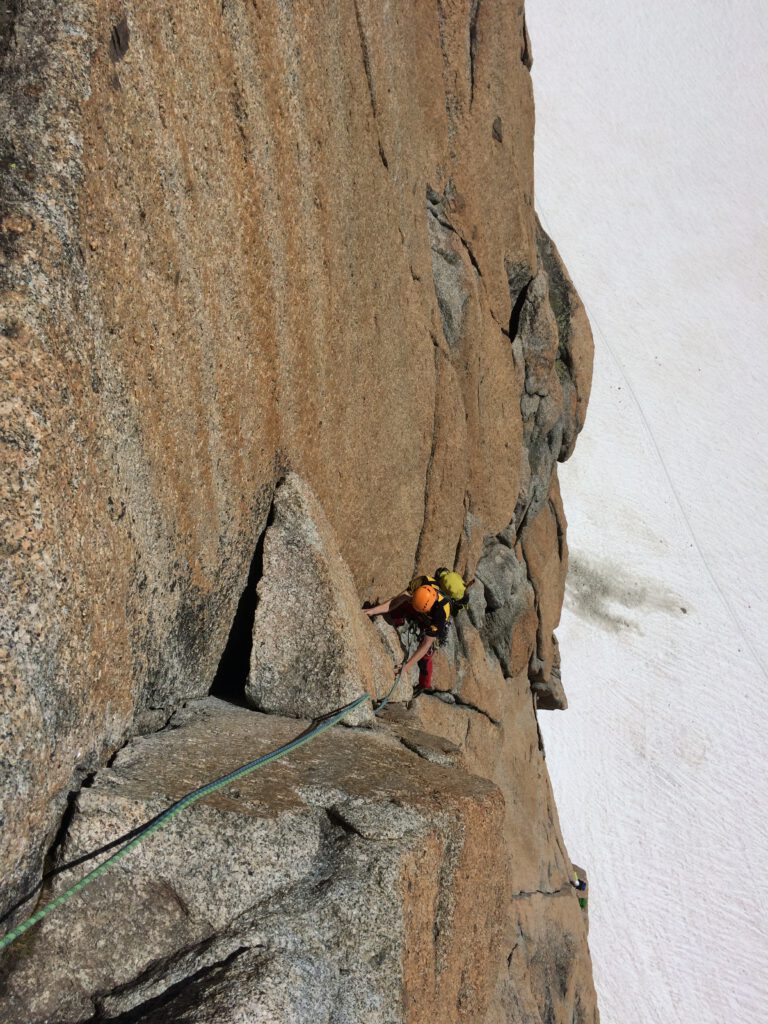 5th pitch Rébuffat - Baquet