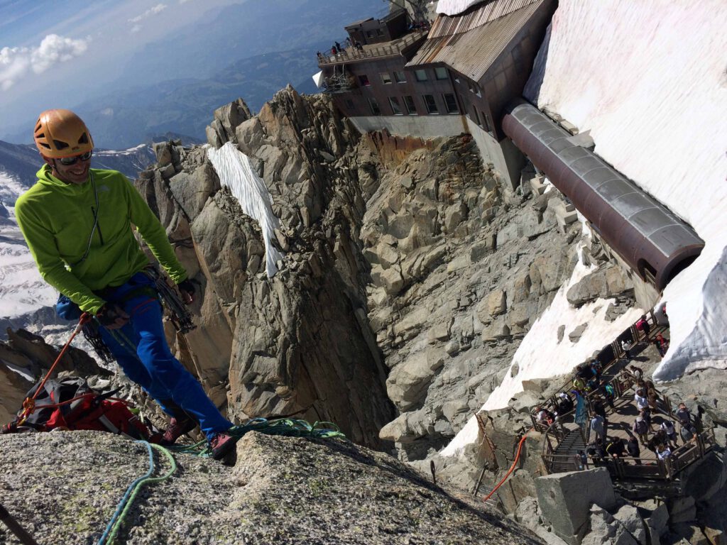 Aiguille du Midi climb