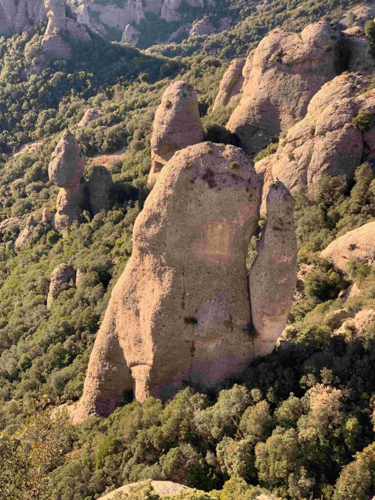 El Sentinella i el Fusell, Montserrat.